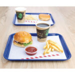 Olympia Kristallon Fast-Food-Tablett blau 34,5 x 26,5cm – Bild 4