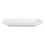 Olympia Whiteware rechteckige Servierteller 20 x 13cm (6 Stück) – Bild 3