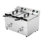 Buffalo Doppel-Induktionsfritteuse 2x 3000W – Bild 4