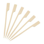 Fiesta Compostable biologisch abbaubare Bambus-Spieße 120mm (100 Stück) – Bild 2