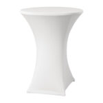 Tischhusse für Stehtische Samba D2 weiß 85cm