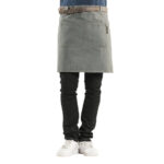 Chaud Devant Forene Denim Halfter Schürze grau 70(B) x 50(L) cm – Bild 2