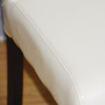 Bolero Esszimmerstühle Kunstleder creme (2 Stück) – Bild 5