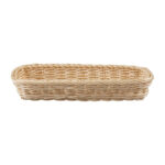 APS Polypropylen Rechteckiger Rattan Korb 270x100mm – Bild 2