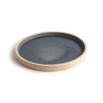 Olympia Canvas flacher runder Teller granit-blau 18cm (6 Stück) – Bild 2