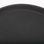 Olympia Kristallon Fiberglas Runde Rutschfeste Tablett Schwarz 406mm – Bild 7