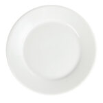 Olympia Whiteware Teller mit breitem Rand 23cm (12 Stück) – Bild 4