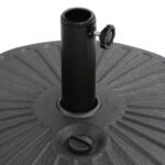 Bolero Sonnenschirm Sockel Schwarz 20Ltr – Bild 4