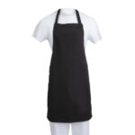 Whites Latzschürze schwarz