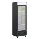 Polar G-Serie Standkühlschrank mit Display 368Ltr Schwarz – Bild 3