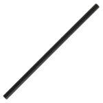 Fiesta Compostable Kompostierbare Cocktailtrinkhalme aus Papier schwarz (250 Stück) – Bild 4
