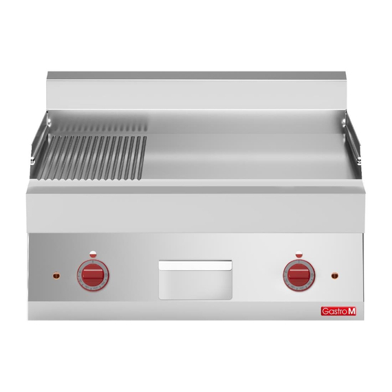 download_8y48-cs.jpg Gastro M 650 elektrische Grillplatte 65/70FTRE 2/3 Glatt 1/3 Gerillt – Bild 1