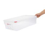 Araven Polypropylen 1/1 Gastronorm Lebensmittel-Aufbewahrungsbox 21L (4 Stück) – Bild 6