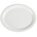 Olympia Whiteware ovale Servierteller 25cm (6 Stück) – Bild 4