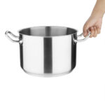 Vogue Edelstahl Kochtopf 7 Liter – Bild 2