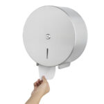 Jantex Jumbo Toilettenpapierspender aus Edelstahl – Bild 3