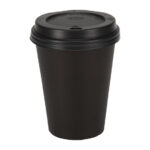 Fiesta Recyclable Coffee To Go Becher 340ml schwarz x1000 (1000 Stück) – Bild 2