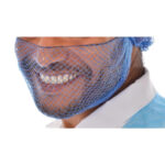 Lion Haircare Bartnetz hellblau (50 Stück) – Bild 5