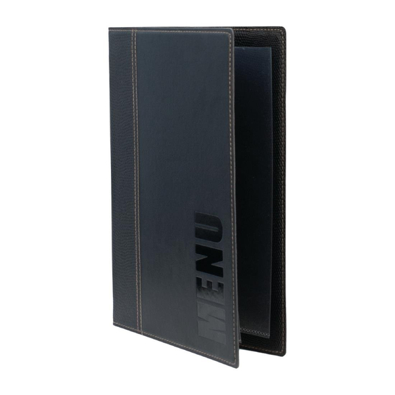 download_9ajq-w6.jpg Securit Moderne Menümappen und Aufbewahrungsbox A4 schwarz (20 Stück) – Bild 1