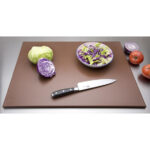 Hygiplas großes Schneidebrett mit hoher Dichte braun – Bild 7