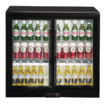 Polar Serie G Barkühlschrank mit 2 Schiebetüren 208L