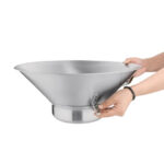 Vogue Abtropfsieb für Pommes Frites Edelstahl 41cm – Bild 5