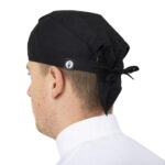 Chef Works Headwrap Schwarz – Bild 7