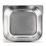 Vogue GN-Behälter Edelstahl 10cm GN2/3 – Bild 5