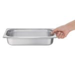 Vogue Edelstahlschale 1/3 Gastronorm 65mm – Bild 5