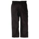 Chef Works Unisex Professional Series Chefkoch-Hose Schwarz Fischgrät S – Bild 8