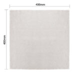 Olympia Leinen Tischserviette Sandfarben 400x400mm (12 Stück) – Bild 4