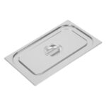 Vogue Strapazierfähiger Deckel für GN-Behälter 1/1 Edelstahl – Bild 2