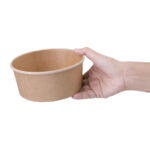 Fiesta Compostable kompostierbare Salatschalen 75cl (300 Stück) – Bild 3