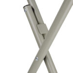 Bolero runder Klapptisch weiß 60cm Durchmesser, 73,5cm hoch – Bild 5