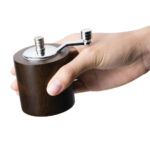 Olympia Salz- und Pfeffermühlenset dunkles Holz 8cm – Bild 6