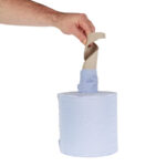 Jantex Handtuchrollen für Innenabrollung blau 1-lagig (6 Stück) – Bild 5