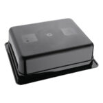 Vogue GN-Behälter GN1/2 schwarz 100mm – Bild 6