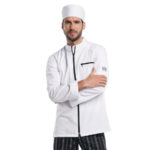Chaud Devant Modena Kochjacke lange Ärmel weiß XL – Bild 2