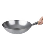 Vogue Milder Stahl Wok Flacher Boden 356mm – Bild 6