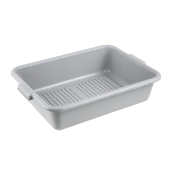 download_a91h-uv.jpg Vogue EDLP Plastic Perforated Storage Box Grey – Bild 1