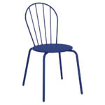 Bolero Adeline Beistellstuhl Dunkelblau (4 Stück)