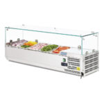 Polar Serie G Aufsatzkühlvitrine 5 x GN1/4 – Bild 2