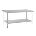 Vogue Central Island Zubereitungstisch aus Edelstahl 180cm – Bild 2