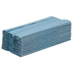 Jantex C-gefaltete Handtücher blau 1-lagig (12 Stück) – Bild 6