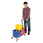 Jantex doppelter Moppeimer mit Mopppresse 2 x 23L – Bild 5