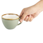Olympia Kiln Cappuccinotassen Moos 23cl (6 Stück) – Bild 4
