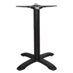 Bolero Tischfuß mit Fußkreuz Gusseisen 72cm hoch