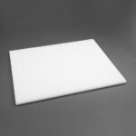 Hygiplas Dicke Niederdichte Weißes Schneidebrett Groß 600x450x20mm – Bild 2