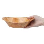 Ovale Holzschale 19 x 25,5cm – Bild 6