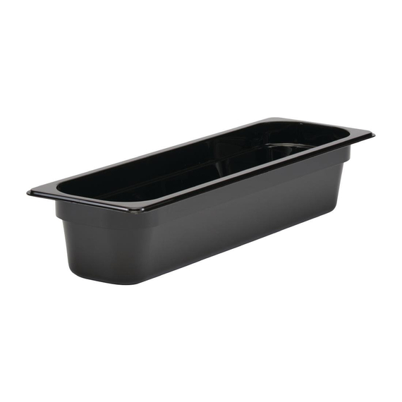 download_an3v-mp.jpg Cambro Camwear GN 2/4 Gastronorm Behälter schwarz – Bild 1